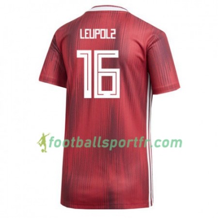 Tenue Allemagne Melanie Leupolz 16 Extérieur Coupe du monde féminine 2019 Maillot de Foot